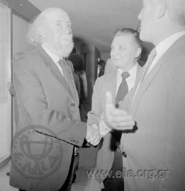 'Εκθεση Ισπανών καλλιτεχνών στην Εθνική Πινακοθήκη,19 Σεπτεμβρίου. Ο Γιάννης Τσαρούχης.