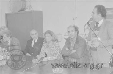 Επίσκεψη της υπουργού Πολιτισμού, Μελίνας Μερκούρη, στο ναυπηγείο 