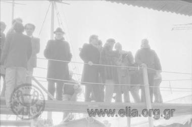 Επίσκεψη της υπουργού Πολιτισμού, Μελίνας Μερκούρη, στο ναυπηγείο 