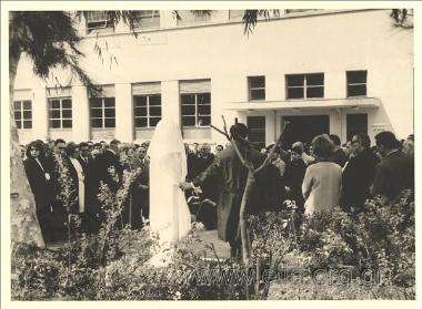 Τα αποκαλυπτήρια της προτομής του καθηγητή Γεωργίου Παπανικολάου στο Γουδί.