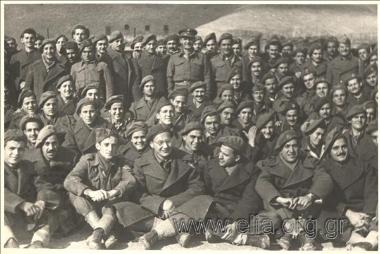 Group portrait of officers.