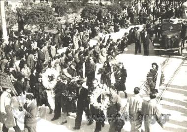 Κηδεία Κωστή Παλαμά (;)