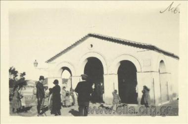 The church of the Dormition of the Virgin in Koropi.