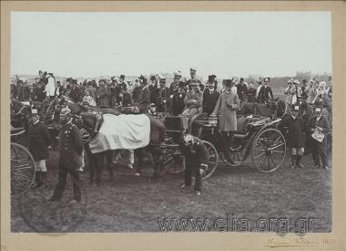 Ιπποκράτης Παπαβασιλείου σε επίσημη τελετή.