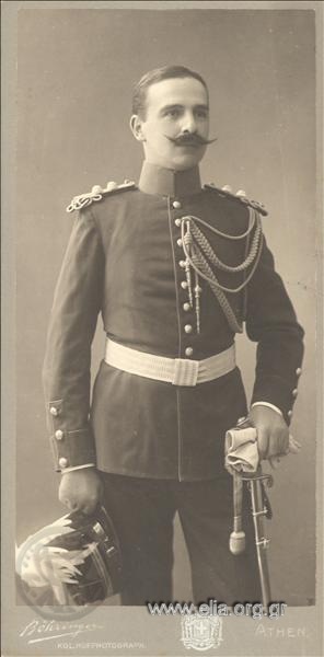 Ippokratis Papavasiliou in grand uniform