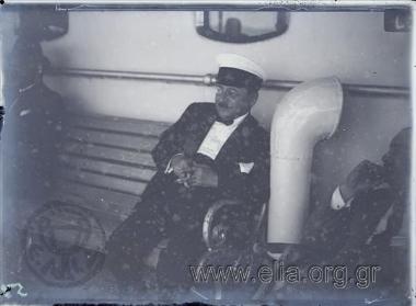 On board vessel Amphitrite for Moudania