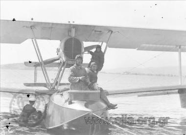 Flying boat of the Hellenic Navy.