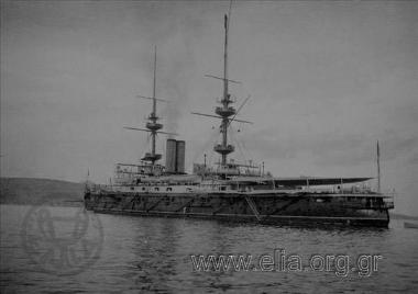 The English battleship Prince George.