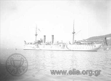 The American cruiser 