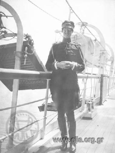 Ο Πρίγκιπας Ανδρέας στο κατάστρωμα της 