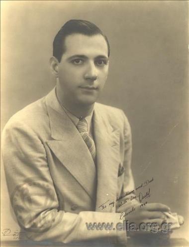 The portrait of Orestis Zarifis.