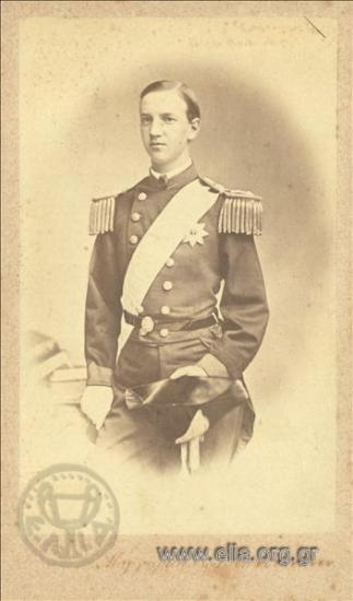 Ο Γεώργιος Α' σε νεαρή ηλικία.