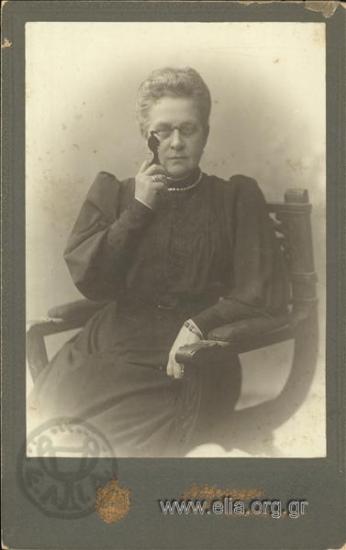 Η βασίλισσα Όλγα σε μεγάλη ηλικία.