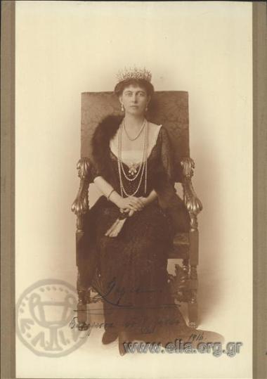 Queen Sofia (1870-1932).