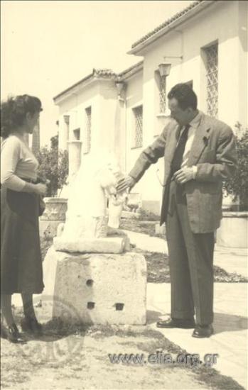 Ο Albert Camus (1913-1960) και η Μαργαρίτα Δαλμάτη.