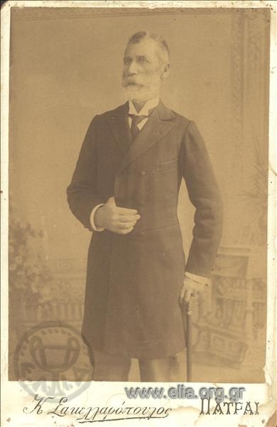 Αγαμέμνων Μαλακάσης, πατέρας του Μιλτιάδη Μαλακάση (1869-1943).