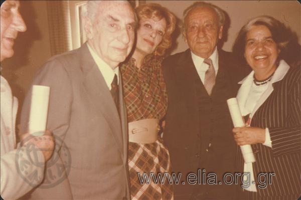 5th april 1984 Dimitri-Melina- famous poet Nikiforos Vretakos and Tatiana-Gritsi-Milliex novelist.