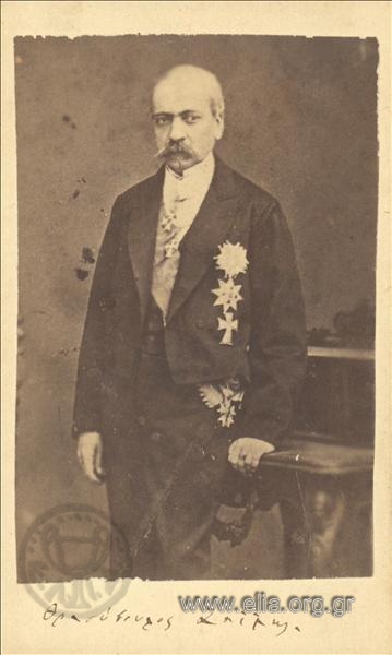 Thrasyvoulos Zaϊmis (1822-1880).