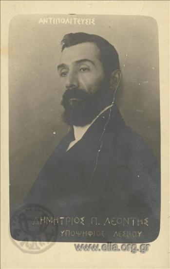 Dimitrios P. Leontis, parliamentary candidate for Lesvos