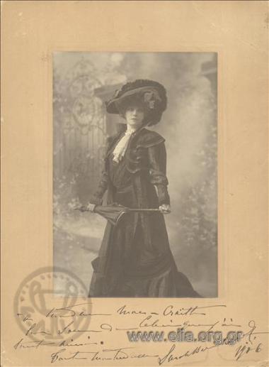 Sarah Bernhardt (1844-1923).