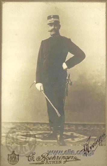 Ιωάννης Γενίσαρλης, ταγματάρχης πυροβολικού.