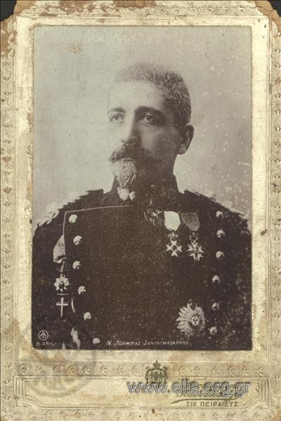 Νικόλαος Ζορμπάς (1844-1920), συνταγματάρχης πυροβολικού.