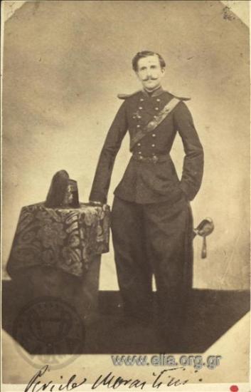 Periklis Moraϊtinis, artillery officer, assasinated during the revolt in Kythnos