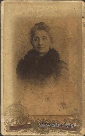 Πορτραίτο ηλικιωμένης γυναίκας.