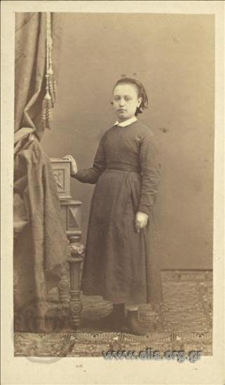 Portrait of a young woman.