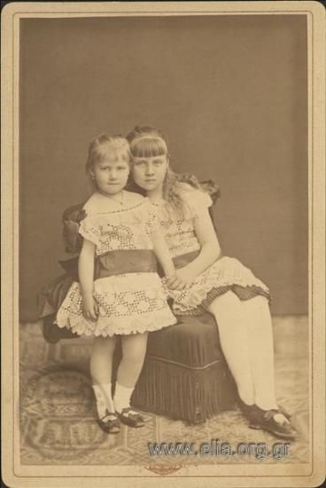 Princesses Maria and Alexandra.