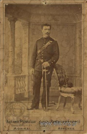 Portrait of a second lieutenant of the infantry.