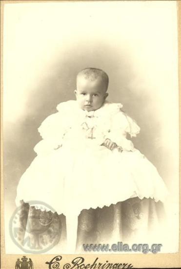 Ο Λάμπρος Ευταξίας, μωρό.