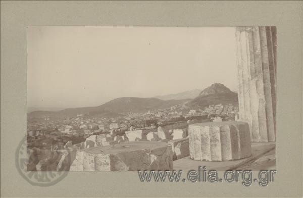 Γενική άποψη Αθήνας, λήψη από τον Παρθενώνα.