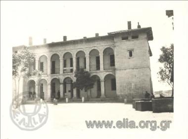 The façade of the Byzantine and Christian Museum.