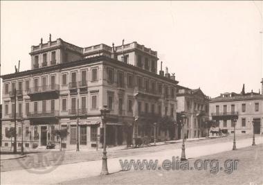 The England hotel, on Ermou street.