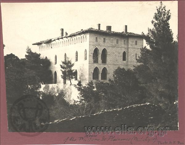 The Rododafni mansion belonging to the Duchess of Plakentia