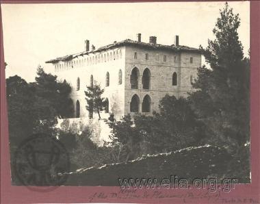 The Rododafni mansion belonging to the Duchess of Plakentia