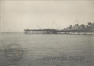 Γενική άποψη αποβάθρας στο Παλαιό Φάληρο.