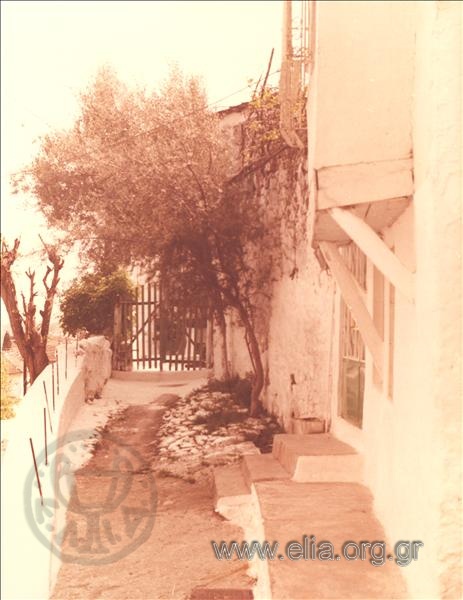 Yard of a house in Xanthi