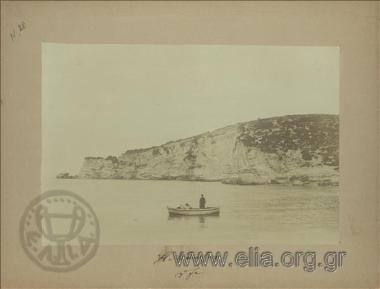 Landscape with boatmen in Antipaxoi.