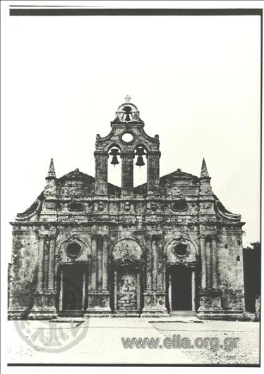 Είσοδος Μονής Αρκαδίου.