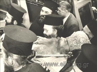 Funeral of the Archbishop of Athens Spyridon.