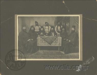 Πορτραίτο των μοναχών της Βατοπαιδινής Επιστασίας.