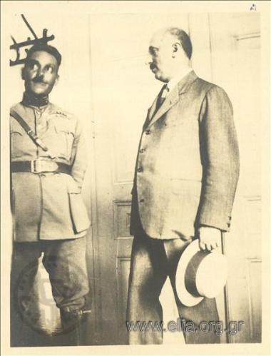 Ο Αλέξανδρος Παπαναστασίου και ο Στυλιανός Γονατάς.