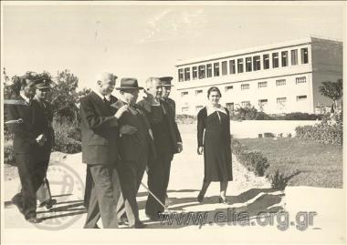 Επίσκεψη του Ιωάννη Μεταξά στο Αρσάκειο.