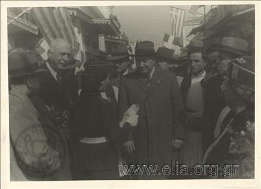 Υποδοχή Θεολόγου Νικολούδη, υφυπουργού Τύπου και Τουρισμού (προπαγάνδας).