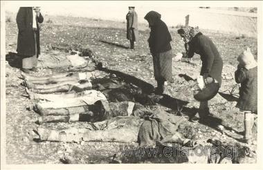 Disinterment of hostages held by ELAS, Dekemvriana (December clashes)