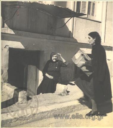 Παραλαβή ανθρωπιστικής βοήθειας UNRRA.