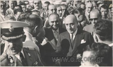 Αναχώρηση Αλέξανδρου Παπάγου για Ιταλία.