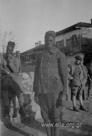 Σενεγαλέζοι των γαλλικών συμμαχικών στρατευμάτων.